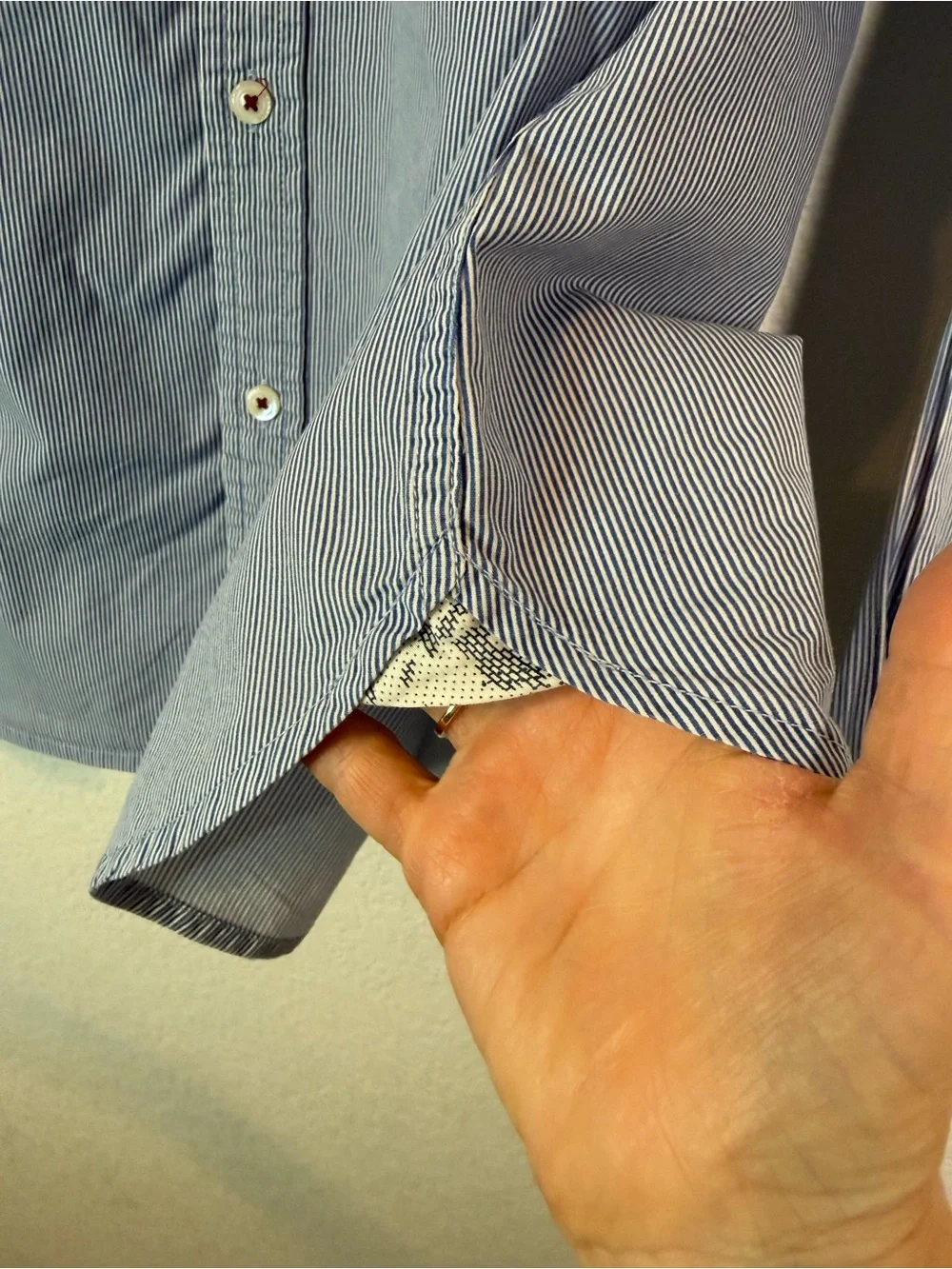 Cactus Man Ricky Singh Slim Fit Men’s Button-Up, Size L - Picture 6 of 7
